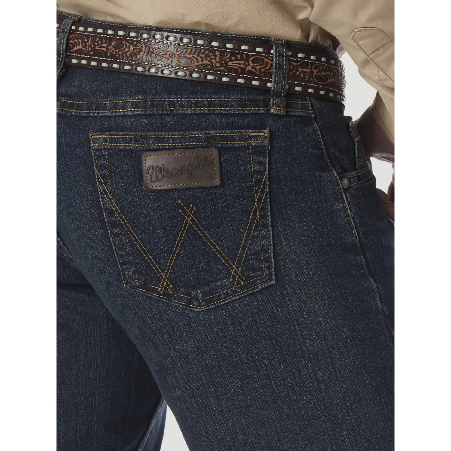 Wrangler Men's 20X Competition Slim Fit Blue Jeans 02MACRB 3 Wrangler Men's 20X Competition Slim Fit Blue Jeans 02MACRB - Image 3