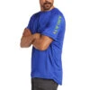 Ariat® Men's Rebar Heat Fighter Short Sleeve Blue T-Shirt 10039462