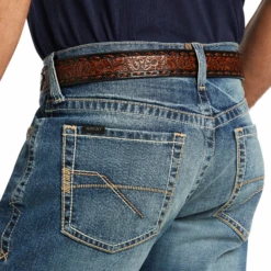 Ariat® Men's M2 Relaxed Dakota Stackable Bootcut Jeans 10040810 -Western Edge Men Sales Store 10040810 d