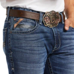 Ariat® Men's M4 Vaquero Low Rise Stretch Boot Cut Jeans 10037970 9 Ariat® Men's M4 Vaquero Low Rise Stretch Boot Cut Jeans 10037970 -Western Edge Men Sales Store 1280 MCgPFE0K1Es3