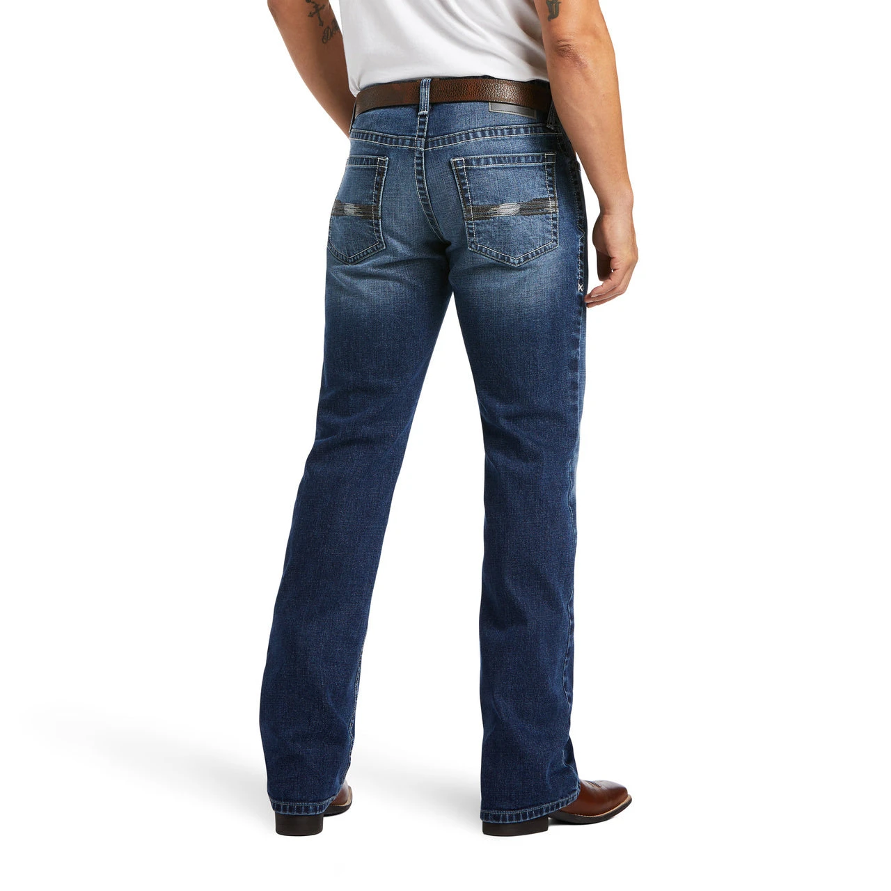 Ariat® Men's M4 Vaquero Low Rise Stretch Boot Cut Jeans 10037970 1 Ariat® Men's M4 Vaquero Low Rise Stretch Boot Cut Jeans 10037970