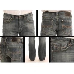 Rock & Roll Denim Men's Pistol Straight Leg Jeans M1P9263 9 Rock & Roll Denim Men's Pistol Straight Leg Jeans M1P9263 -Western Edge Men Sales Store 57 1b690a16 bc8d 4ce9 a100 850aff0bbae5