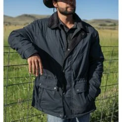 Outback Trading Company® Men's Rodman Dusty Navy Jacket 29753-DSN -Western Edge Men Sales Store 57 ab336063 88b5 46cb 92d7 38ef1f271ee1