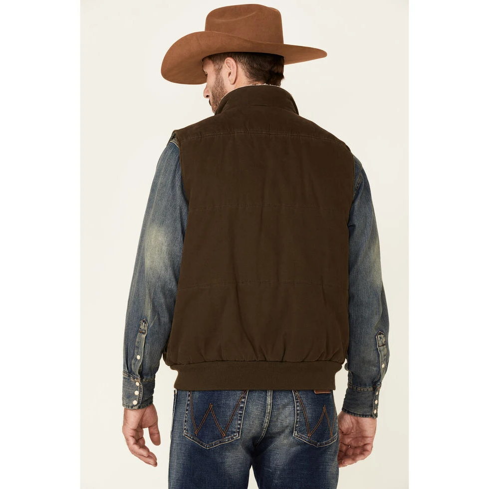 Powder River Outfitters® Men's Concealed Carry Olive Vest 98-1027-31 2 Powder River Outfitters® Men's Concealed Carry Olive Vest 98-1027-31 - Image 2