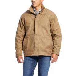Ariat® Men's FR Workhorse Field Khaki Insulated Jacket 10024029