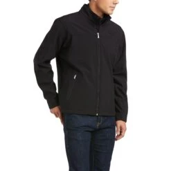 Ariat Men's New Team Black Softshell Jacket 10037399