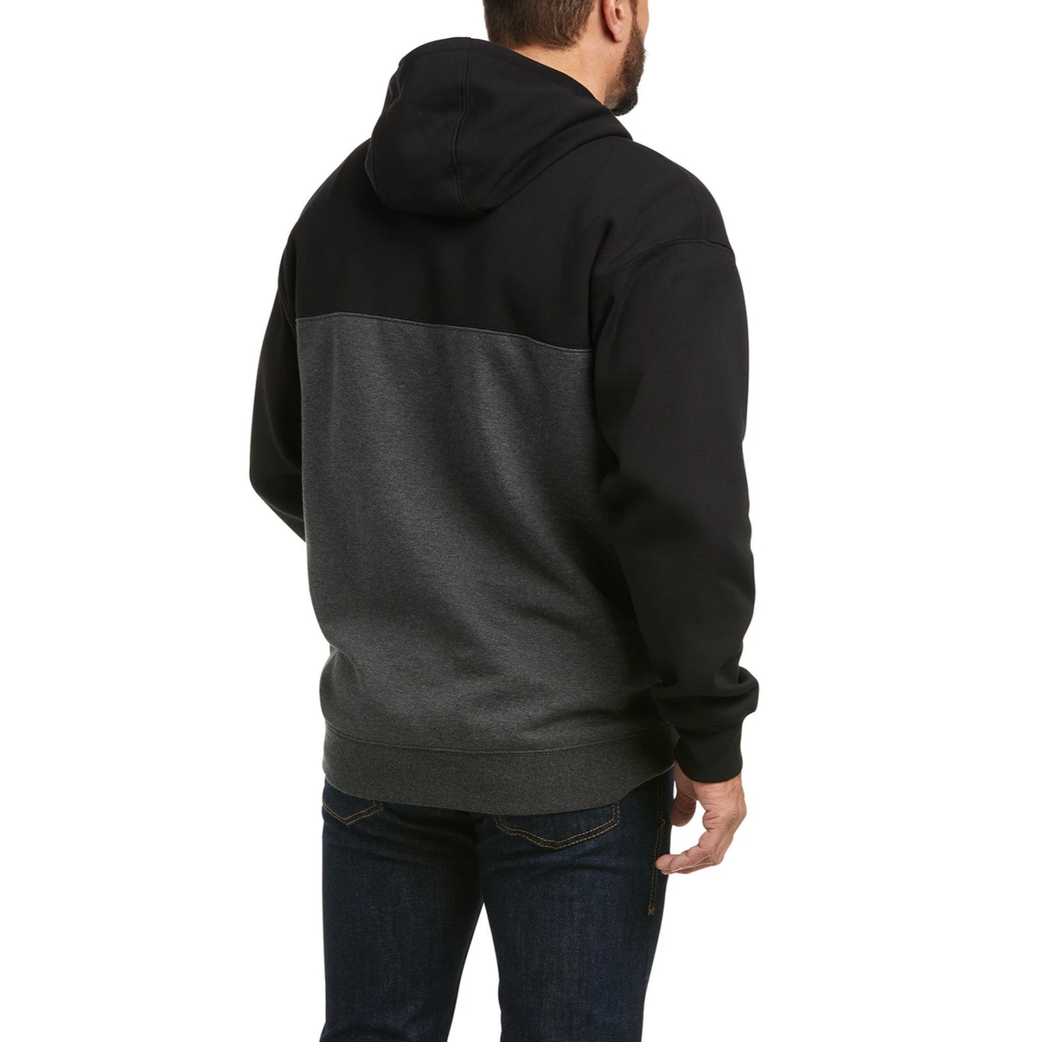 Ariat Men's Lifted Chenille Black Hoodie Sweatshirt 10037349 3 Ariat Men's Lifted Chenille Black Hoodie Sweatshirt 10037349 - Image 3