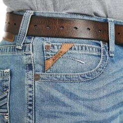 Ariat Men's M4 Edwards Stretch Stackable Boot Cut Jeans 10036075 -Western Edge Men Sales Store F21 WEST MNS 10036075 detail02