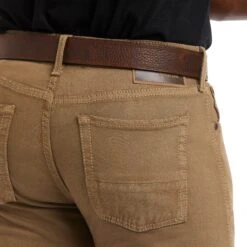 Ariat Men's M7 Rocker Stretch Grizzly Straight Whiskey Jeans 10036875 11 Ariat Men's M7 Rocker Stretch Grizzly Straight Whiskey Jeans 10036875 -Western Edge Men Sales Store F21 WEST MNS 10036875 detail02 1