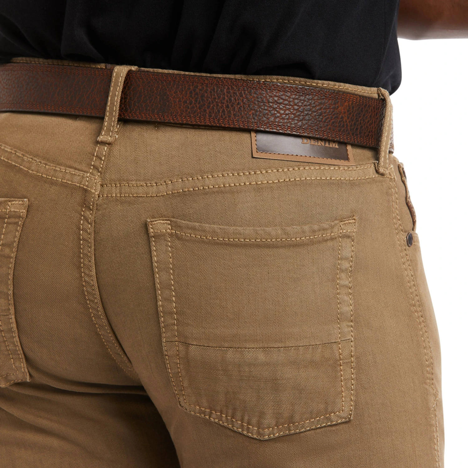 Ariat Men's M7 Rocker Stretch Grizzly Straight Whiskey Jeans 10036875 6 Ariat Men's M7 Rocker Stretch Grizzly Straight Whiskey Jeans 10036875 - Image 6