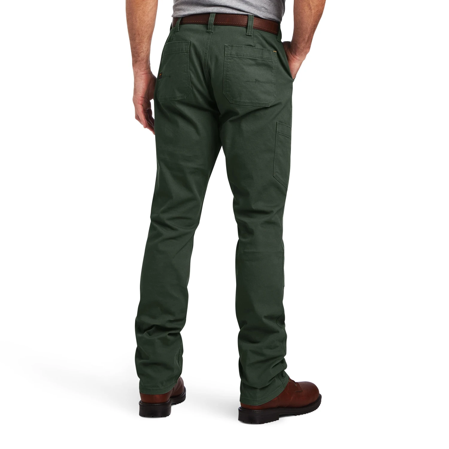Ariat® Men's Rebar M4 DuraStretch™ Dark Sage Straight Leg Pants 10041082 1 Ariat® Men's Rebar M4 DuraStretch™ Dark Sage Straight Leg Pants 10041082