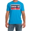 Cinch® Men's Logo Graphic Turquoise T-Shirt MTT1690568
