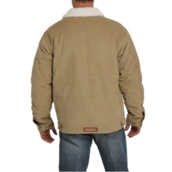 Cinch® Men's Khaki Concealed Carry Trucker Jacket MWJ1074005 -Western Edge Men Sales Store MWJ1074005 4