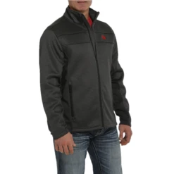 Cinch® Men's Charcoal Solid Sweater Jacket MWJ1570001 -Western Edge Men Sales Store MWJ1570001b