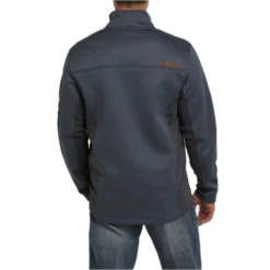 Cinch® Men's Solid Navy Sweater Jacket MWJ1570002 -Western Edge Men Sales Store MWJ1570002 2