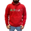 Ariat® Men's Red Embroidered Mexico Graphic Pullover Hoodie 10043101