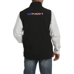 Cinch Men's American Flag Concealed Carry Black Vest MWV1541005 3 Cinch Men's American Flag Concealed Carry Black Vest MWV1541005 -Western Edge Men Sales Store My project 1 84