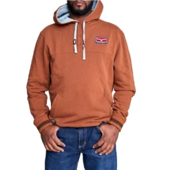 Kimes Ranch® Men's Ranch Ready Rustic Brown Hoodie RRH-BRN