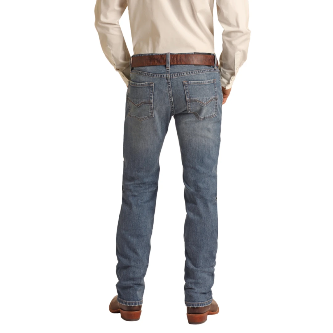 Rock & Roll Denim® Men's Revovler Light Vintage Jeans RRMD1RR125-205 1 Rock & Roll Denim® Men's Revovler Light Vintage Jeans RRMD1RR125-205