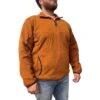 Powder River Outfitters® Men's Quarter Zip Rust Pullover 91-1046-90