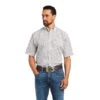 Ariat® Men's Fionn White Classic Fit Button Down Shirt 10040565