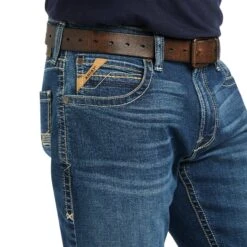 Ariat® Men's M4 Relaxed Claudio Walden Straight Leg Jeans 10040743 9 Ariat® Men's M4 Relaxed Claudio Walden Straight Leg Jeans 10040743 -Western Edge Men Sales Store S22 MNS WEST 10040743 detail01