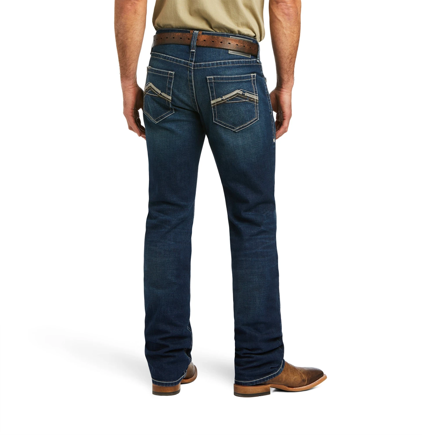 Ariat® Men's M5 Straight Stretch Remming Ford Straight Leg Jeans 10040746 1 Ariat® Men's M5 Straight Stretch Remming Ford Straight Leg Jeans 10040746