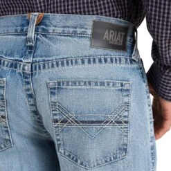 Ariat® Men's M4 Relaxed Cranston Straight Leg Jeans 10043192 -Western Edge Men Sales Store S23 MNS WEST 10043192 detail01