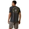 Ariat® Men's Offset Circle Charcoal Heather T-Shirt 10045287