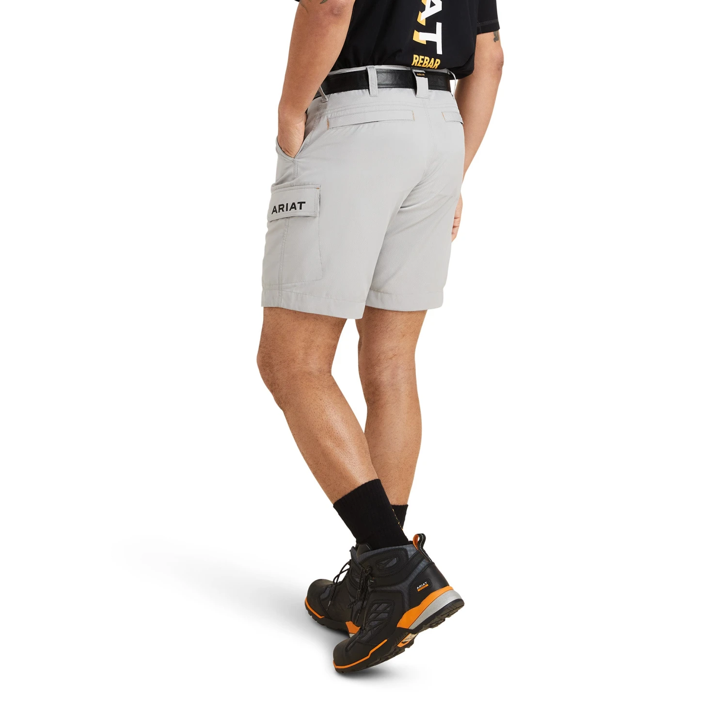 Ariat® Men's Rebar WorkFlow Ultralight Alloy Shorts 10043163 2 Ariat® Men's Rebar WorkFlow Ultralight Alloy Shorts 10043163 - Image 2