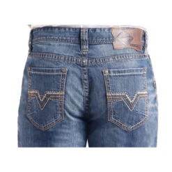 Rock & Roll Denim Men's Double Barrel Straight Jeans M0S2351 11 Rock & Roll Denim Men's Double Barrel Straight Jeans M0S2351 -Western Edge Men Sales Store m0s2351 e