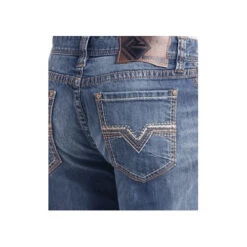 Rock & Roll Denim Men's Double Barrel Straight Jeans M0S2351 9 Rock & Roll Denim Men's Double Barrel Straight Jeans M0S2351 -Western Edge Men Sales Store m0s2351 f