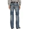 Rock & Roll Denim Men's Pistol Straight Leg Jeans M1P9263