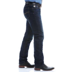 Cinch Men's Jesse Slim Straight Mid Rise Jeans MB50738001 5 Cinch Men's Jesse Slim Straight Mid Rise Jeans MB50738001 -Western Edge Men Sales Store mb50738001 2copy 71 detail