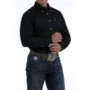 Cinch Men's Modern Fit Black Button Down Shirt MTW1347019